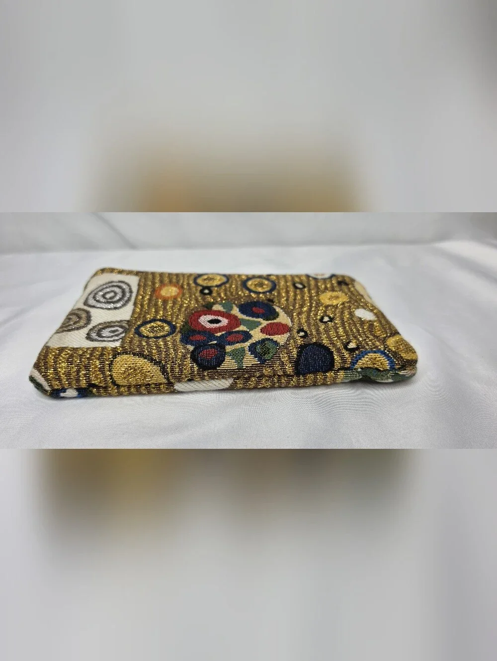 BELLY MODEN Gustav Klimt Tapestry Pouch Zipper Coin Purse Cosmetic Bag Germany